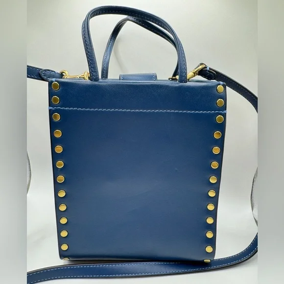 COACH Mini Cashin Tote with Rivets Crossbody Strap - Picture 4 of 17